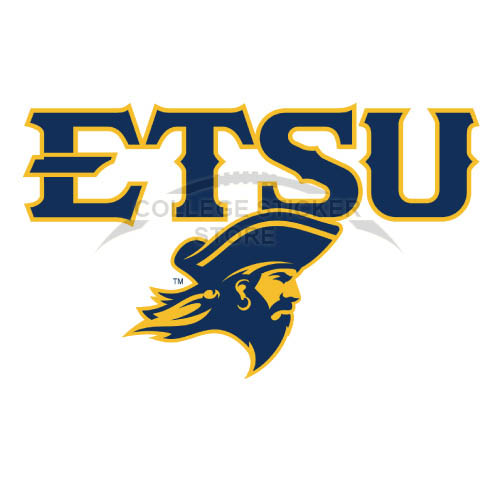 Design ETSU Buccaneers Iron-on Transfers (Wall Stickers)NO.4346